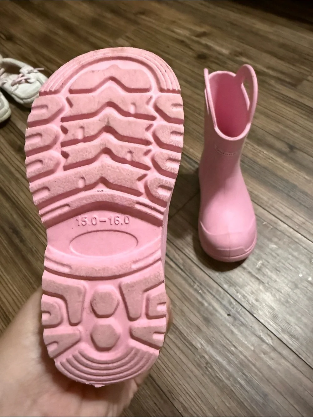 Kids Pink Rain & Snow Boots